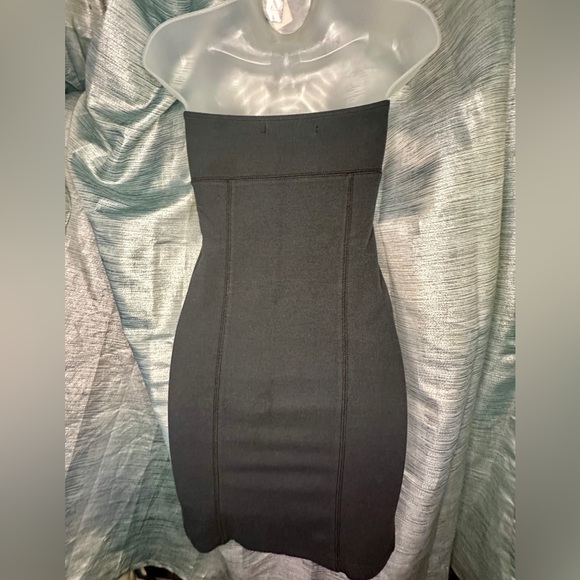 Ocean Drive Black Stretch Strapless Tube Top Mini Dress ~ Small - Picture 3 of 7